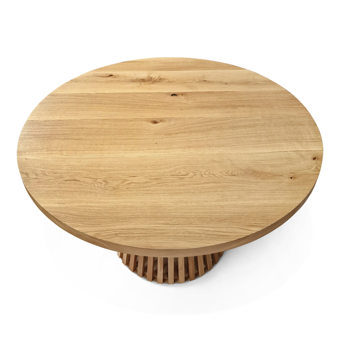 Vivien Extendable Round Oak Dining Table | S10Home 
