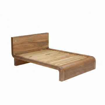 Emma Solid Walnut Bed Frame