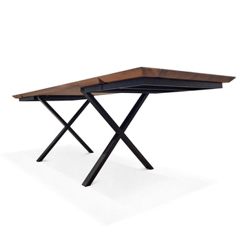 Eva Extendable Walnut Dining Table 180 to 260 cm