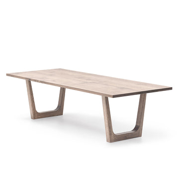 Lilian utdragbar matbord i solid ek