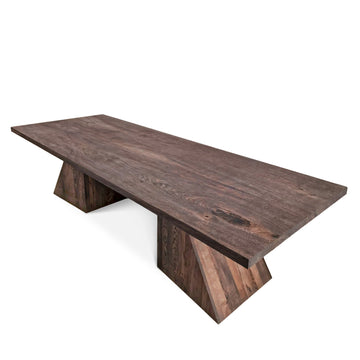Louis Extending Dining Table in Charcoal Oak | S10Home