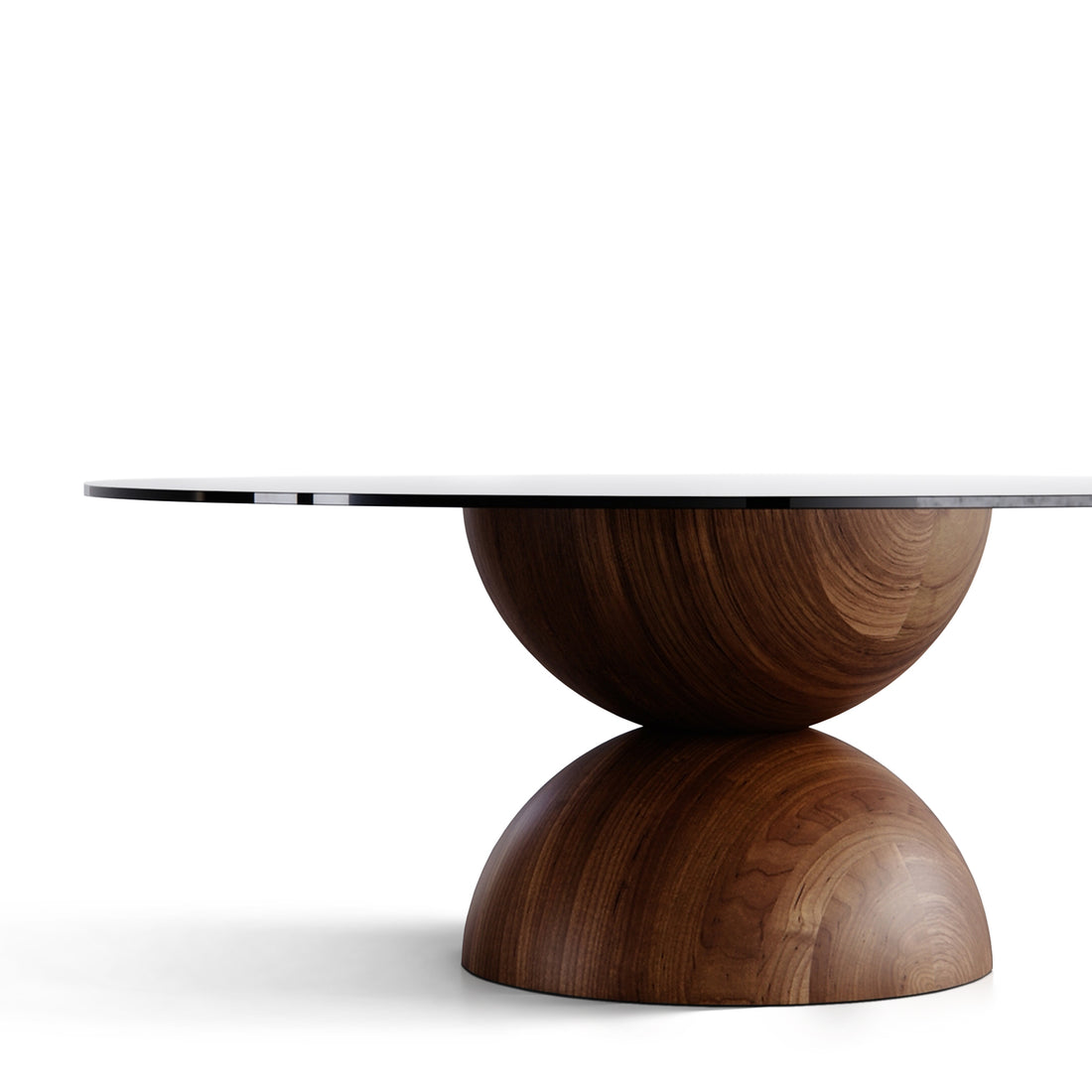 Ella Round Walnut matbord
