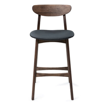 Eva Walnut Bar Stool | S10Home
